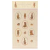 Stickerbogen Hasen und Teddys