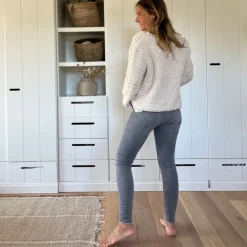 Strickjacke grob