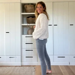 Strickjacke grob