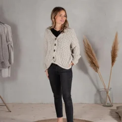 Strickjacke kurz