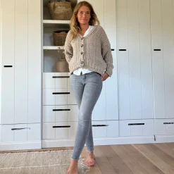 Strickjacke kurz