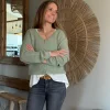 Strickjacke mit Knöpfen