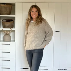 Strickpullover grob