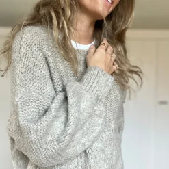 Strickpullover grob