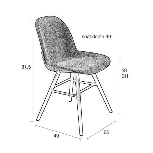 Stuhl Soft ALBERT KUIP