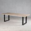 Tisch Eiche Baumkante