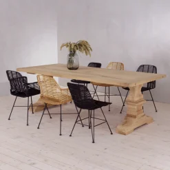 Tisch Eiche Baumkante