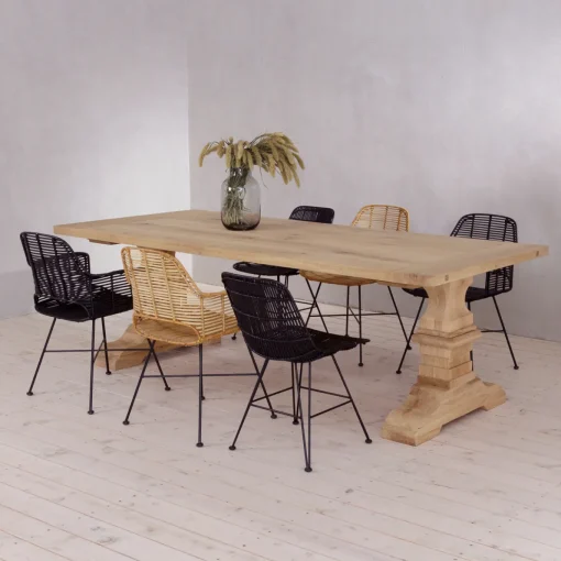 Tisch Eiche Baumkante