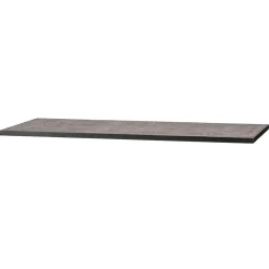 Tischplatte Teak Metall