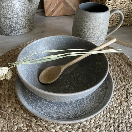 Tischset rund Jute